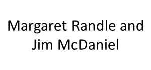 Margaret Randle and Jim McDaniel