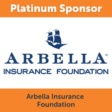 Arbella Insurance Foundation logo with the words "Platinum Sponsor."