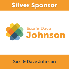 The HopeWell logo, Suzi & Dave Johnson, and the words "Silver Sponsor."